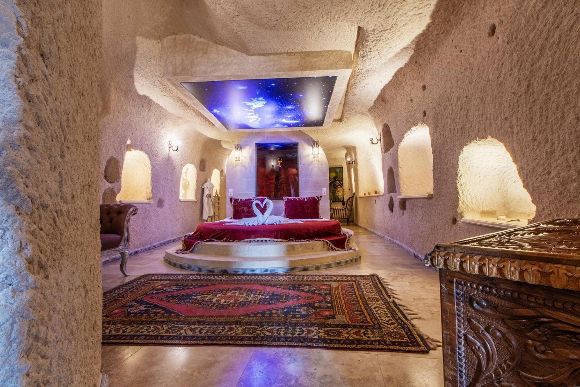 Karlik Cave Suite Cappadocia Üchisar Bagian luar foto
