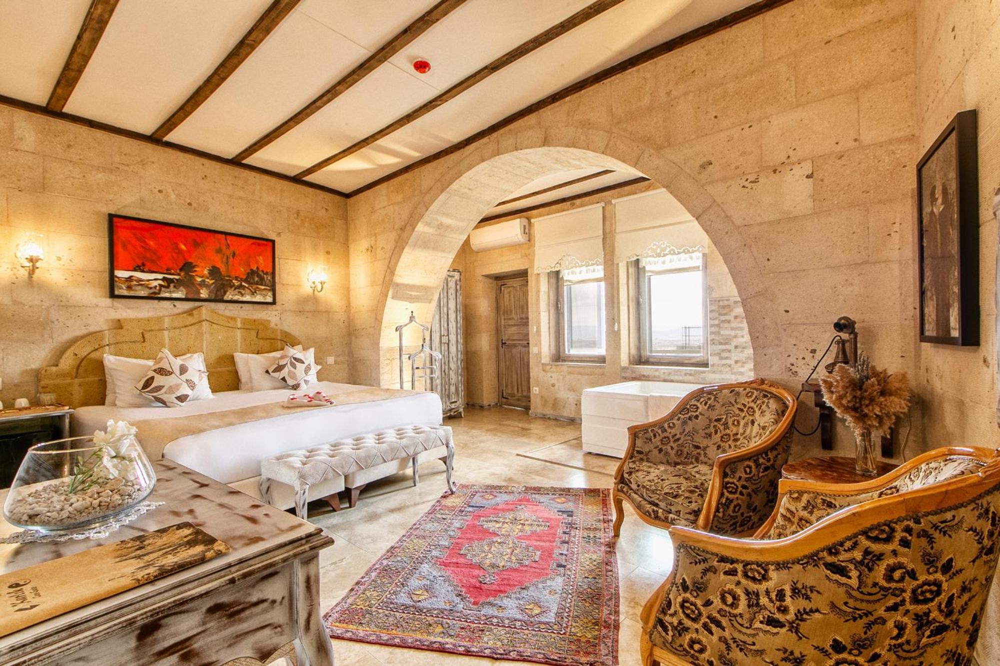 Karlik Cave Suite Cappadocia Üchisar Bagian luar foto