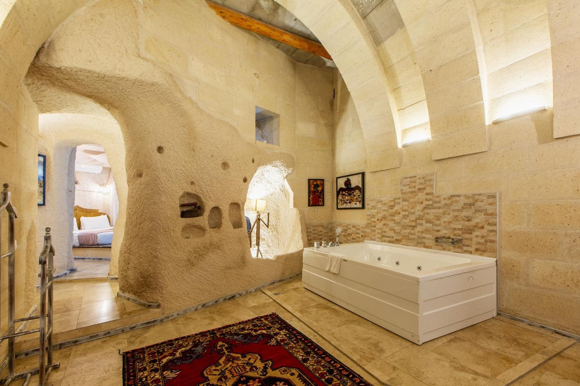 Karlik Cave Suite Cappadocia Üchisar Bagian luar foto