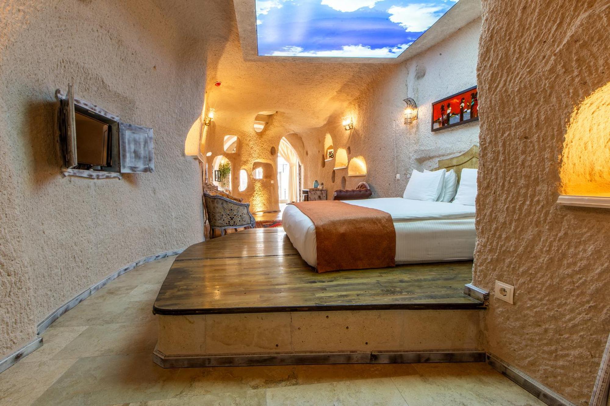 Karlik Cave Suite Cappadocia Üchisar Bagian luar foto