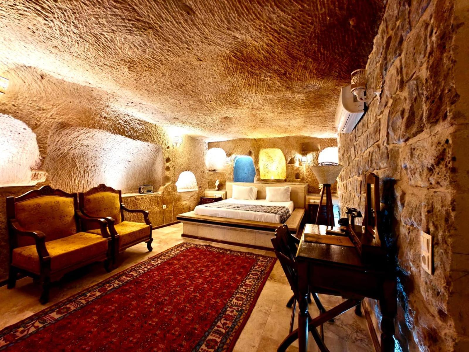 Karlik Cave Suite Cappadocia Üchisar Bagian luar foto